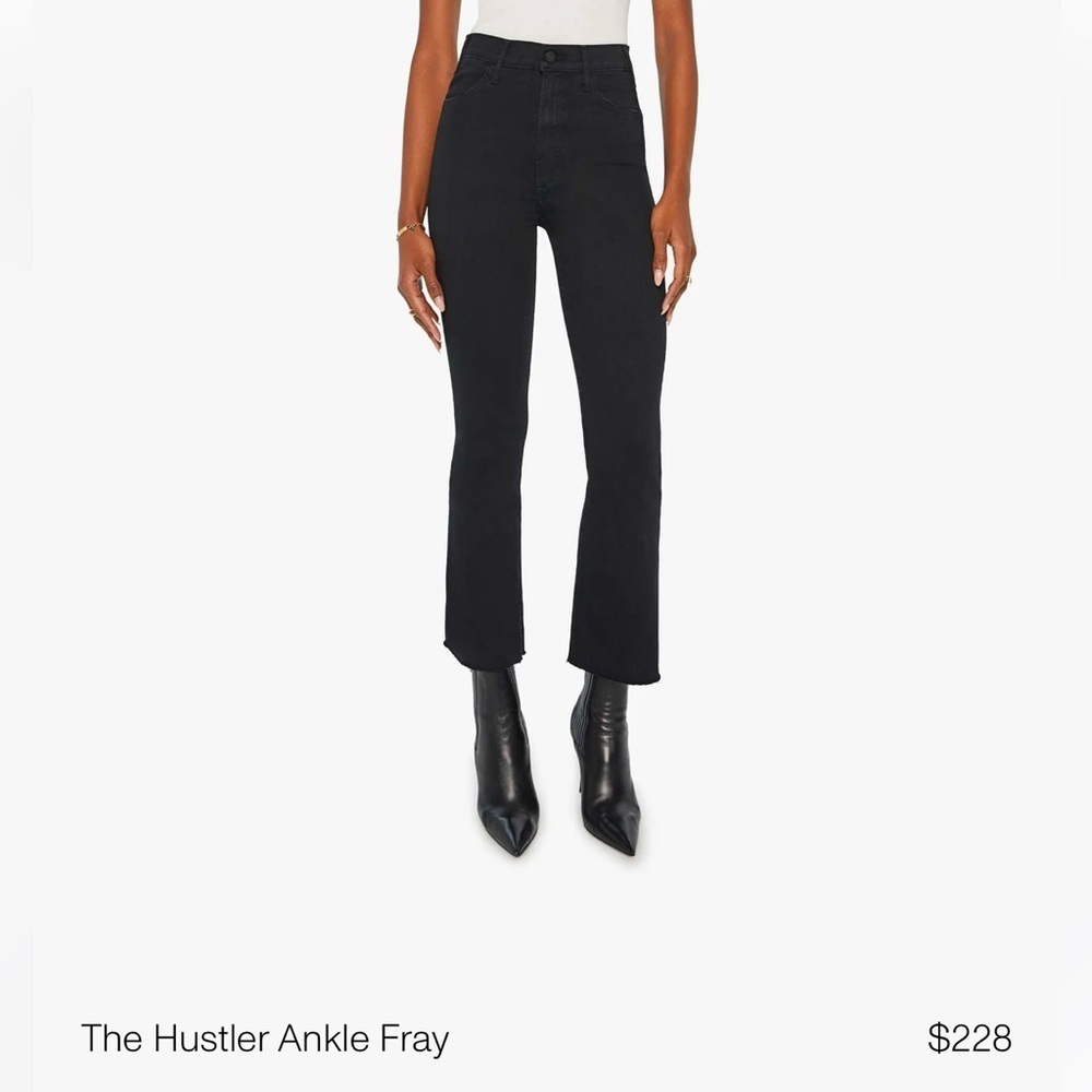 Mother Jeans Hustler Ankle Sz25